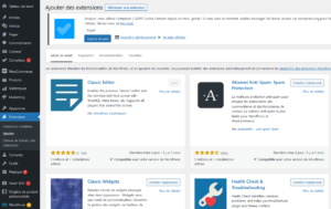 Wordpress extensions gratuites