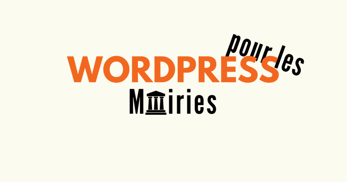 Extensions site mairie Wordpress