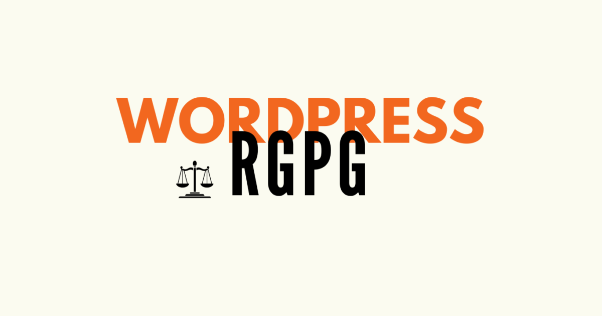 Mettre en conformité son site Wordpress