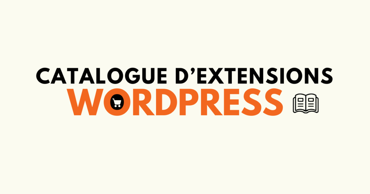 Catalogue extensions Wordpress