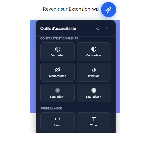 Plugin Accessibilité WordPress HOB Accessibilité – Image 3