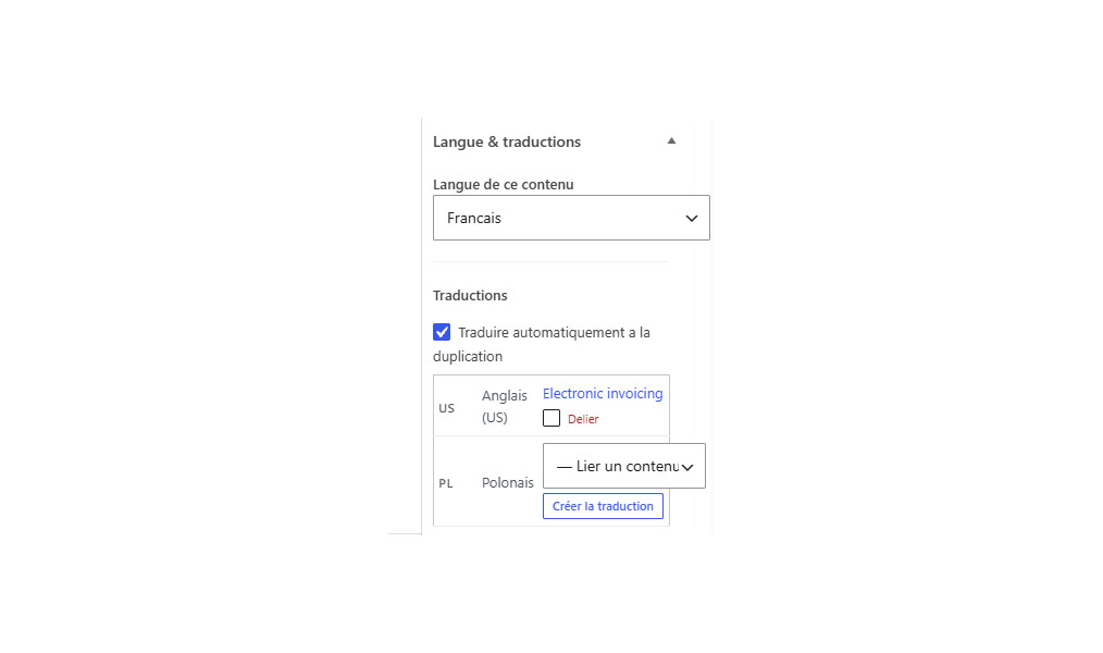 Plugin Multilingue WordPress HOB Multilingue – Image 5